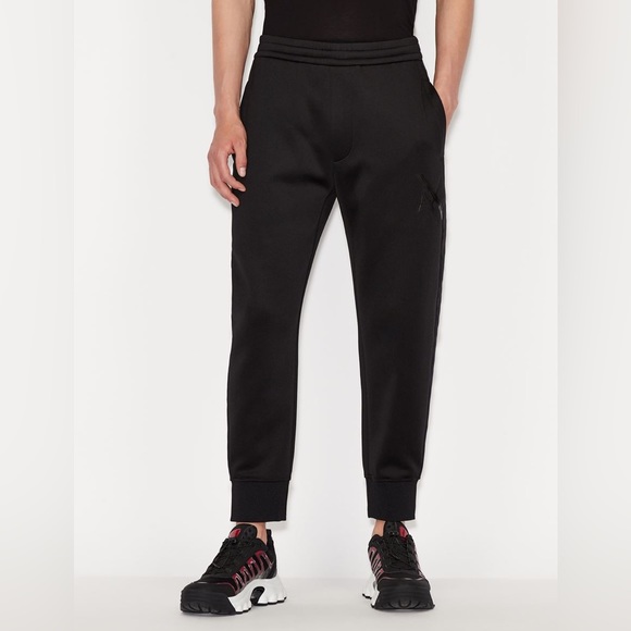 ARMANI EXCHANGE MACRO LOGO JOGGER SWEATPANTS - Picture 7 of 10